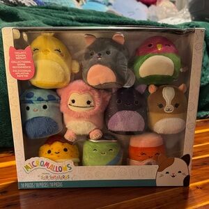 Micromallows by Squishmallows 10-Piece Set
